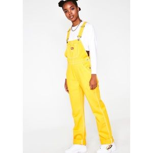 Dickies Pants - Dickies Girl Canary Relaxed Twill Overalls Dickies Pants - Dickies Girl Canary Relaxed Twill Overalls